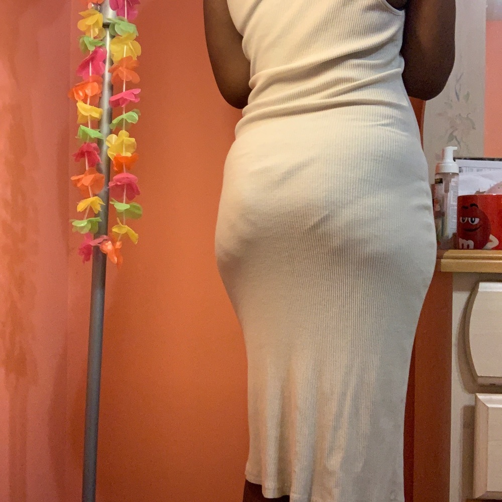 Light brown dress